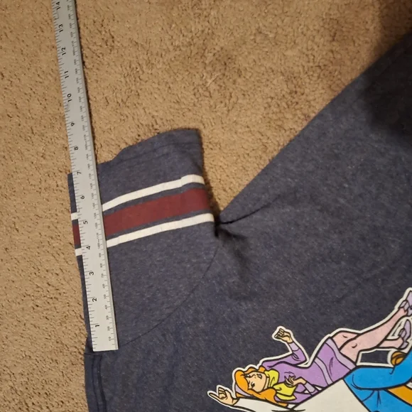 Scooby-Doo Men' s XS T-SHIRT/ gray with Scooby-Doo design - Picture 6 of 9